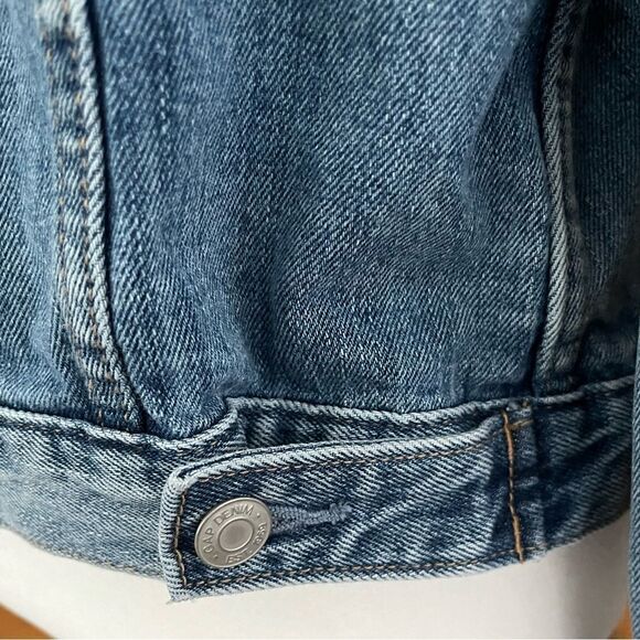 GAP denim button front jacket size S - Picture 4 of 7